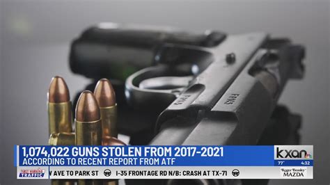 More than a million guns stolen in 5 years nationwide: Reminder to securely store weapons